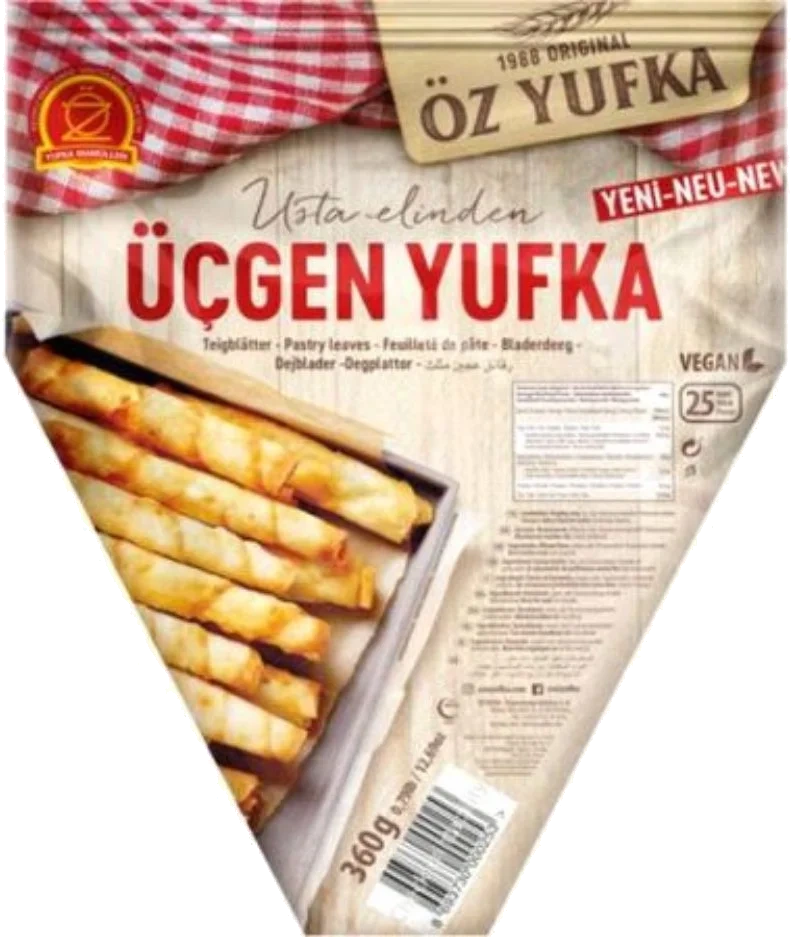 Öz Yufka Üçgen Yufka 360g