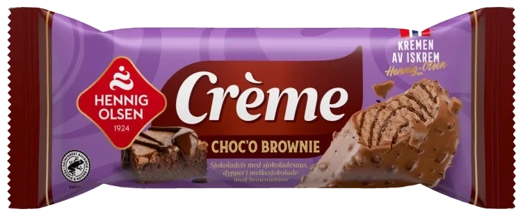 Creme Choc’O Brownie 95ml Hennig-Olsen