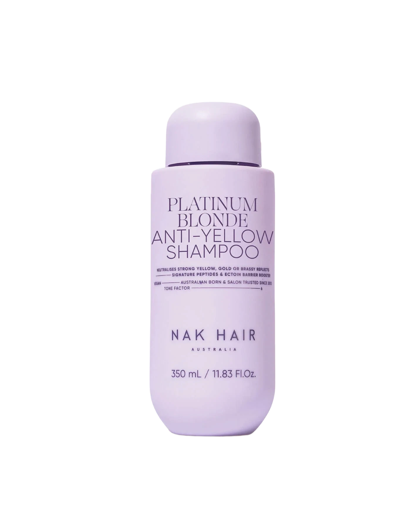 NAK HAIR Platinum Blonde Anti-Yellow Shampoo 350 ml