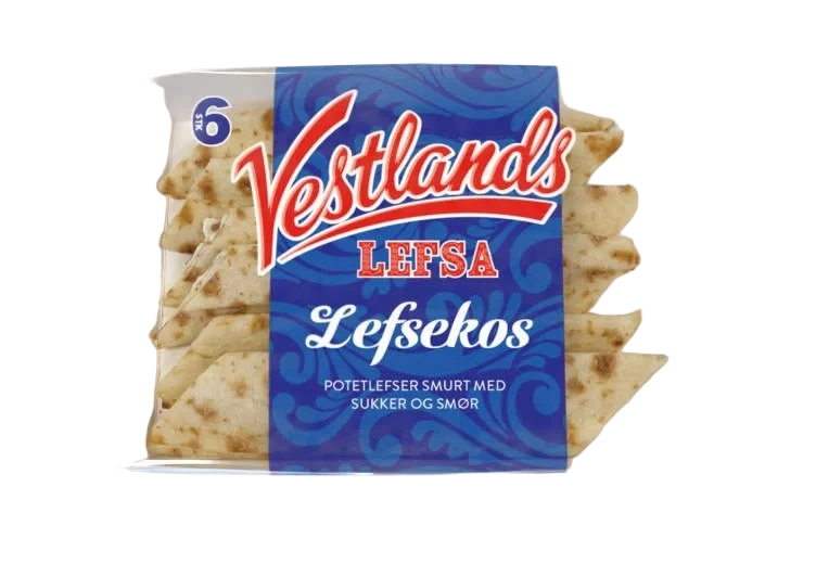 Vestlandslefsa Lefsekos 6pk 220g