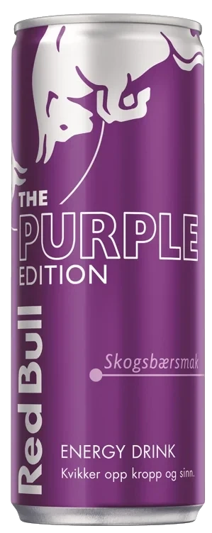 Red bull purple edt skogsbær  24x250ml