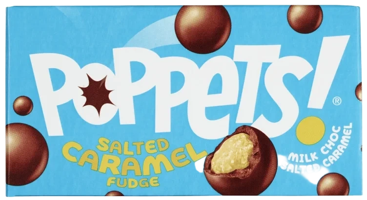 Poppets! Salted Caramel Fudge 40g