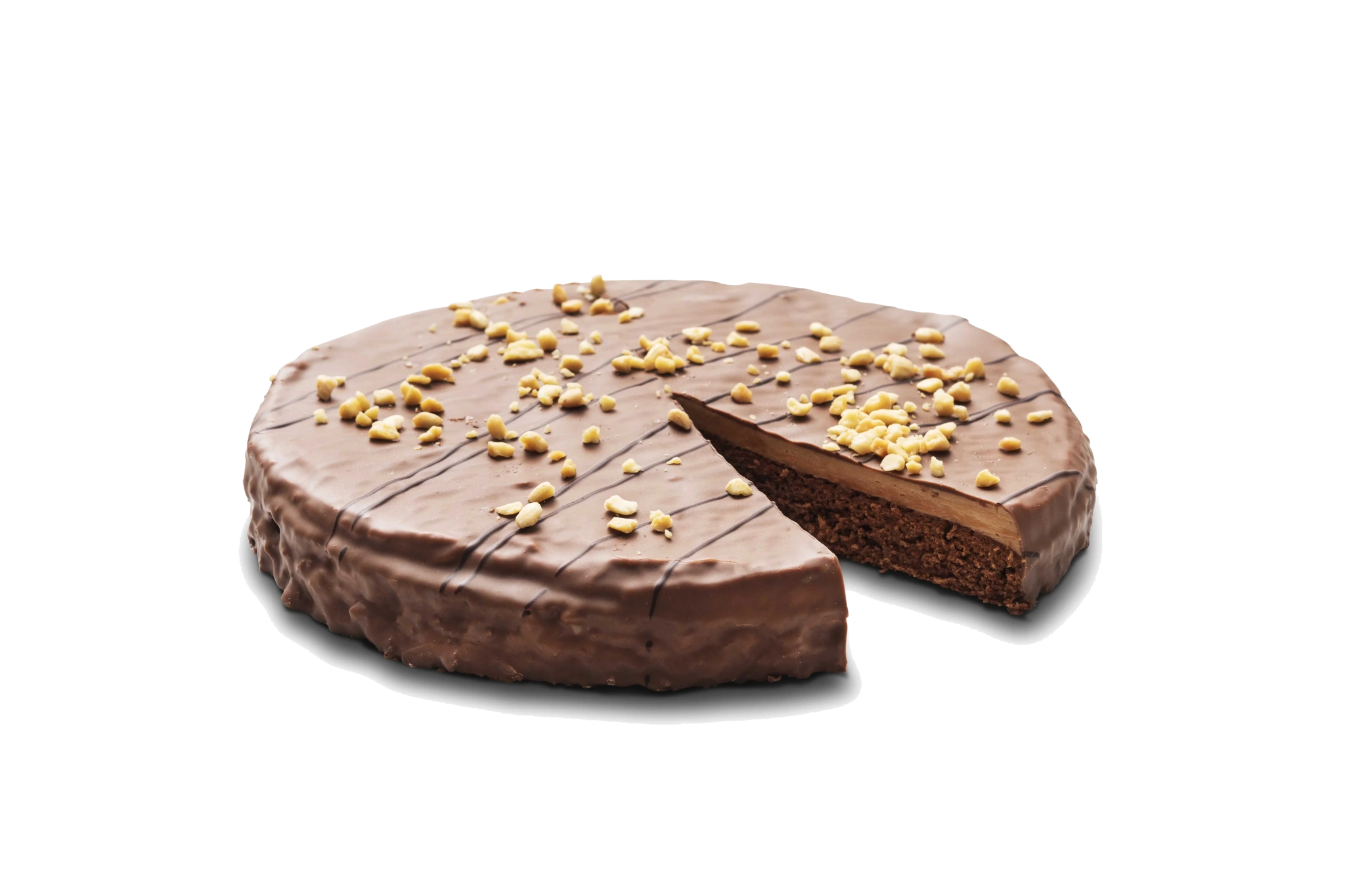 Chokladtårta salt karamell
