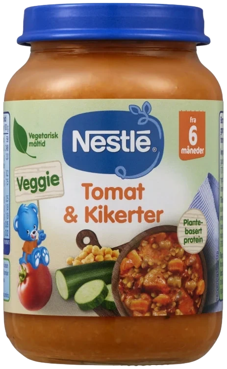 Tomat & Kikertgryte 6m 190g