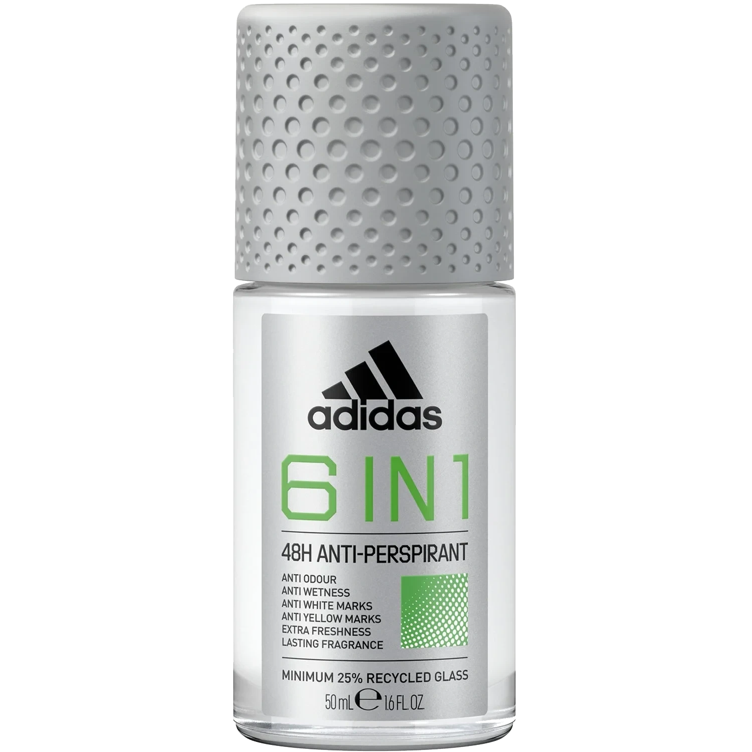Adidas Cool & Dry 6 In 1 Roll-on Deodorant