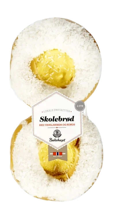 Skolebrød 2stk 280g Bakehuset