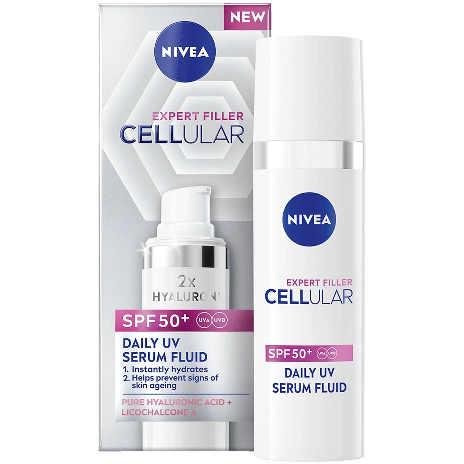 NIVEA Cellular Expert Filler SPF50 Daily UV Serum Fluid 30 ml
