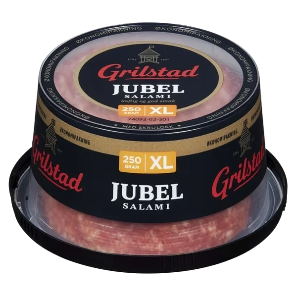 Grilstad Jubelsalami Bordpakning 250g