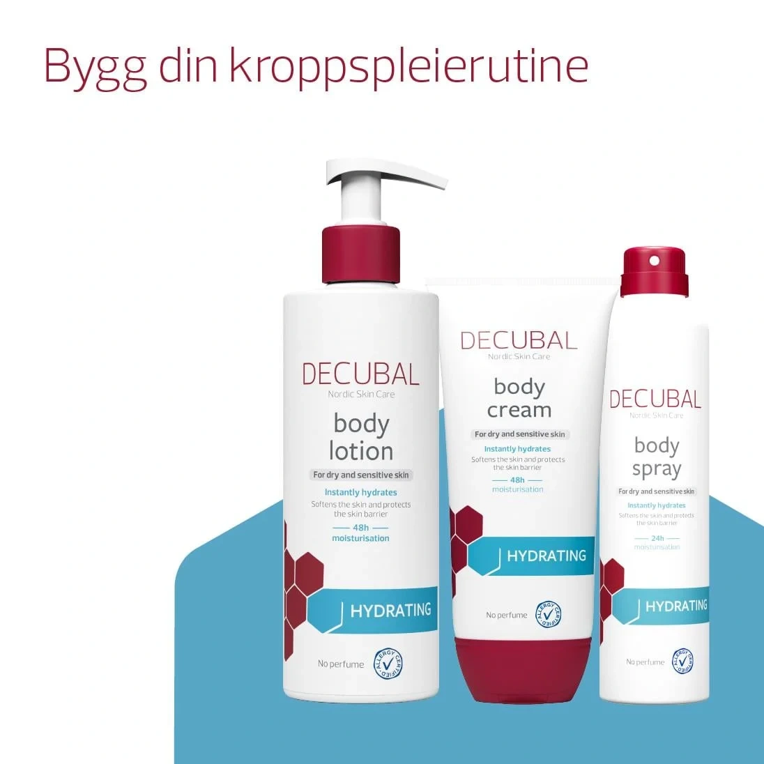 Decubal Hydrating Body Lotion, 400 ml