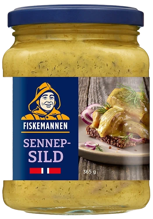 Sennepssild 365g Fiskemannen