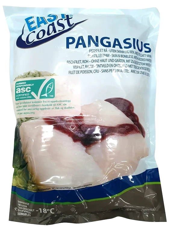 Pangasius 170/230 Filèt
