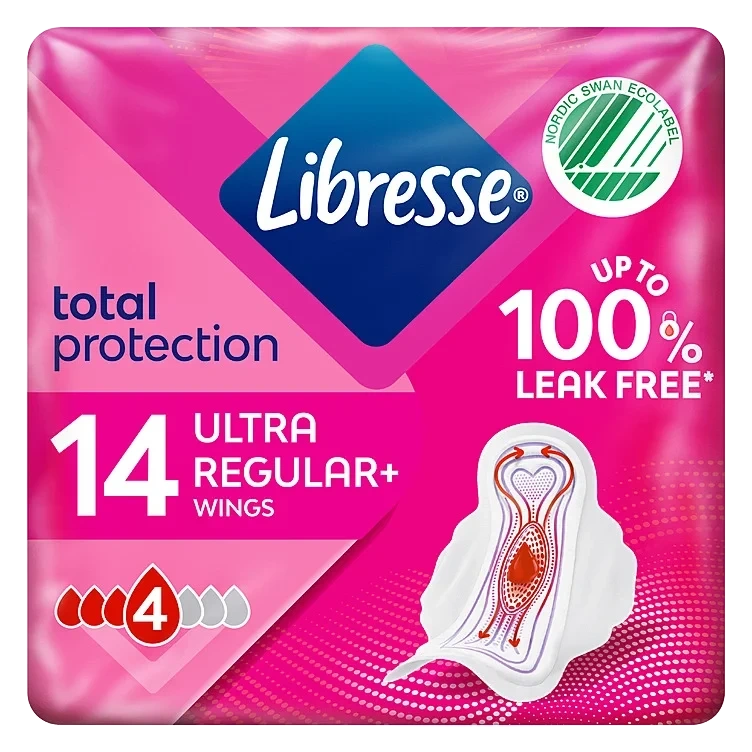 Libresse Normal Wing Bind 14stk