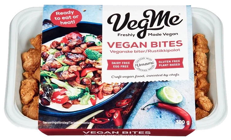 Veganske Biter 300g Vegme