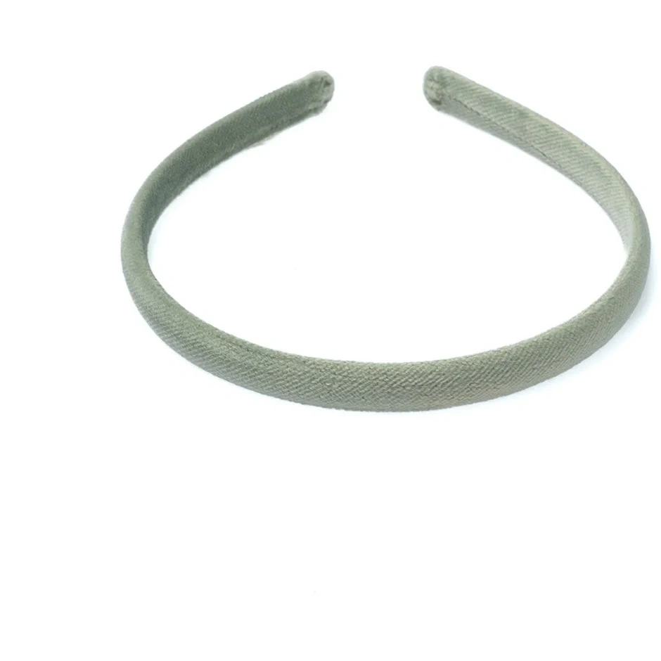 Dark Velvet Hair Band Thin