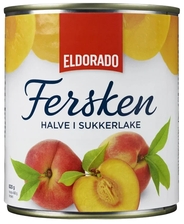 Fersken 820g Eldorado