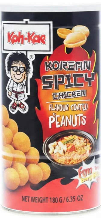 Koh-Kae Korean Spicy Chicken Peanuts 180g