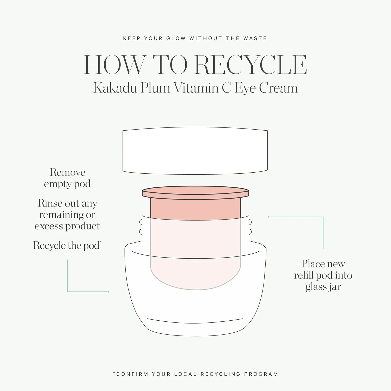 KORA Organics Kakadu Plum Vitamin C Eye Cream