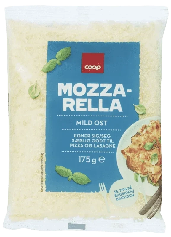 Coop Revet Mozzarella 175g