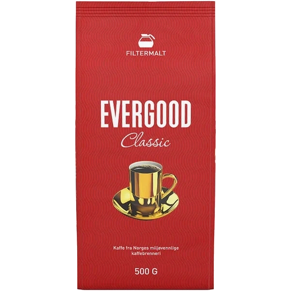 Evergood Classic Filtermalt 500g Kartong 12stk