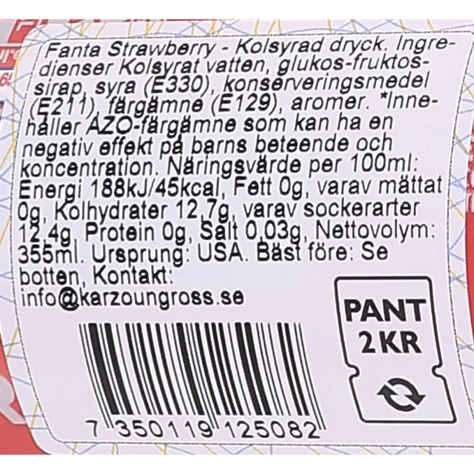 Fanta Strawberry