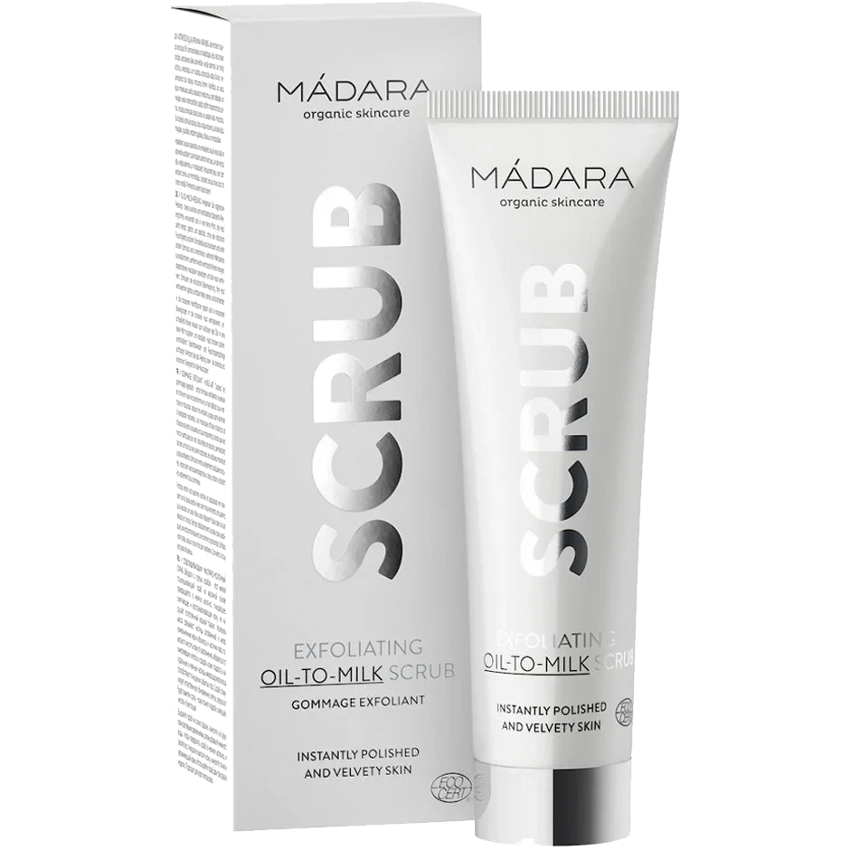 MÁDARA Scrub Exfoliating Oil-to-Milk Scrub