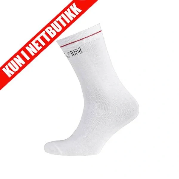 Keisa Logo Work Sock, sokker dame hvit