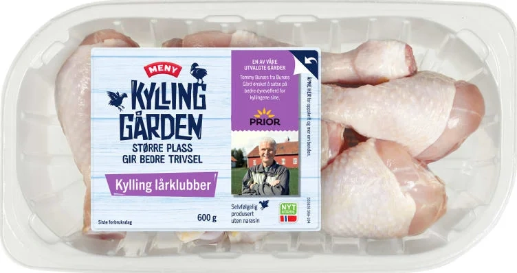 KyllingGården Lårklubber av kylling 600g