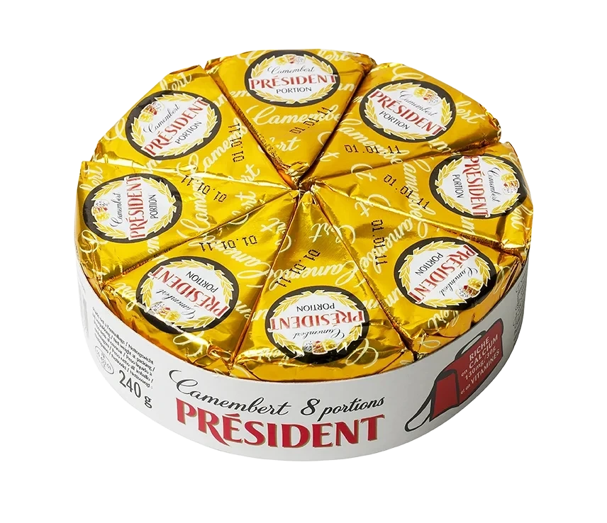 Camembert portion