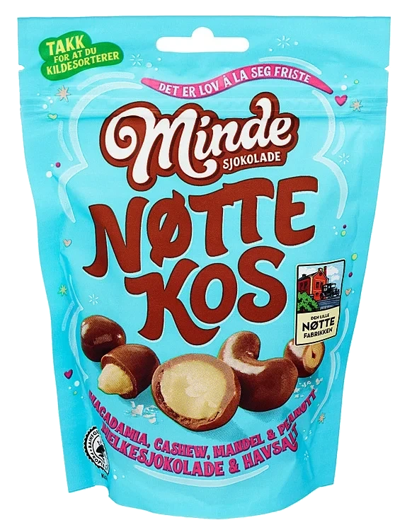 Minde nøttekos nøtteblanding  125g