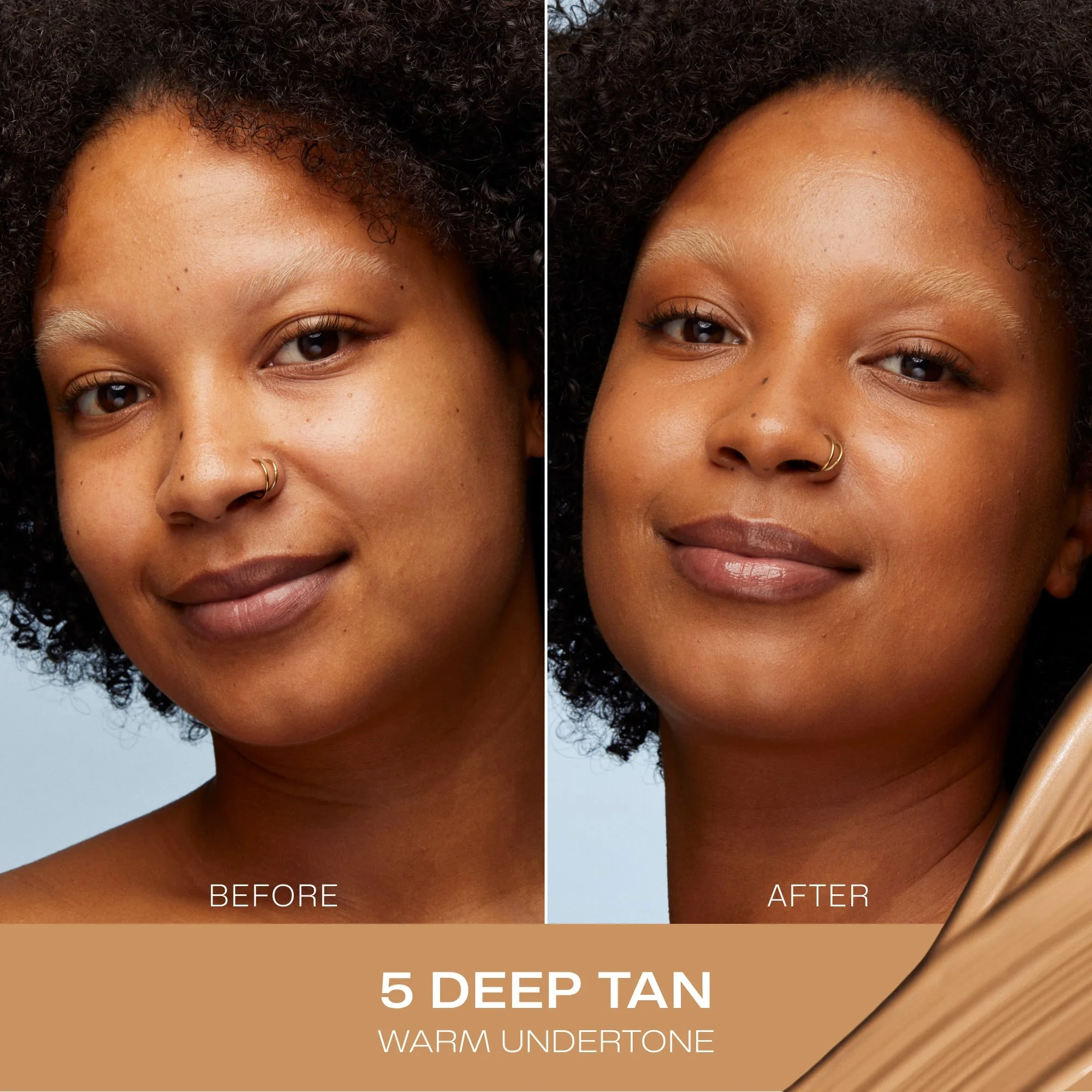 Lumene Natural Glow Fluid Foundation SPF20, 5 Deep Tan