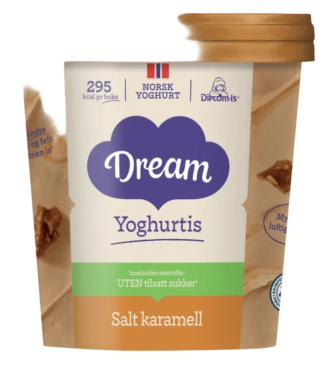 Dream Yoghurtis Salt Karamel 450ml Diplom-Is
