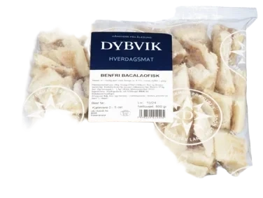 Bacalaofisk Benfri Dybvik 800g