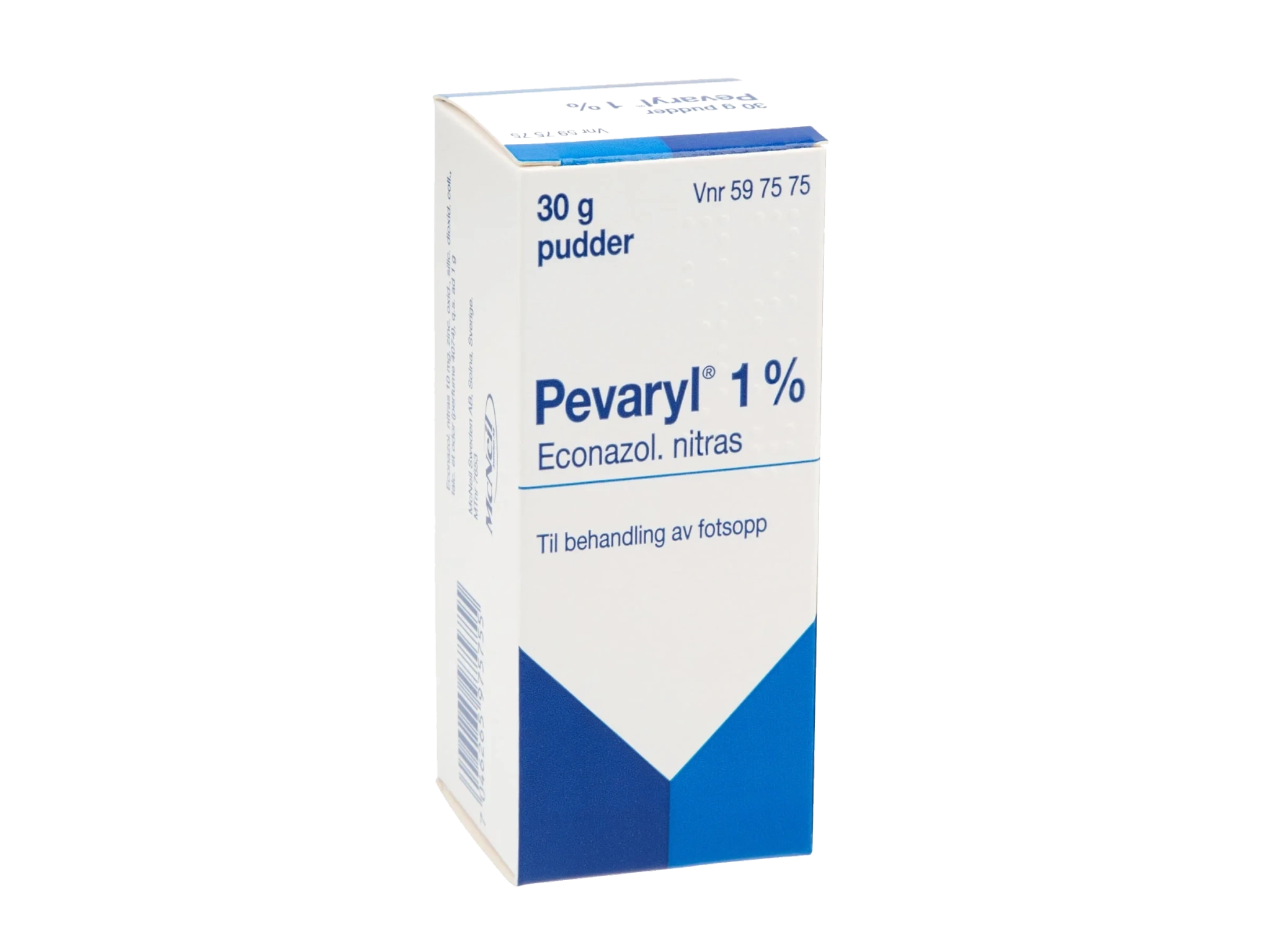 Pevaryl Pudder 1 %, 30 g