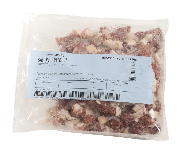 Baconterninger Ca 1kg Fr Hanssens