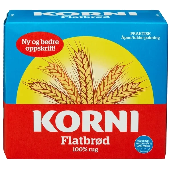 Korni Flatbrød 275g