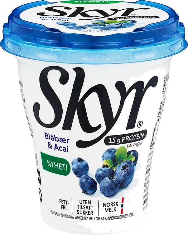 Skyr blåbær & acai  160g