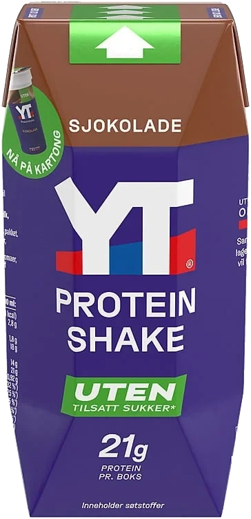 Yt proteinshake sjokolade uten  300ml