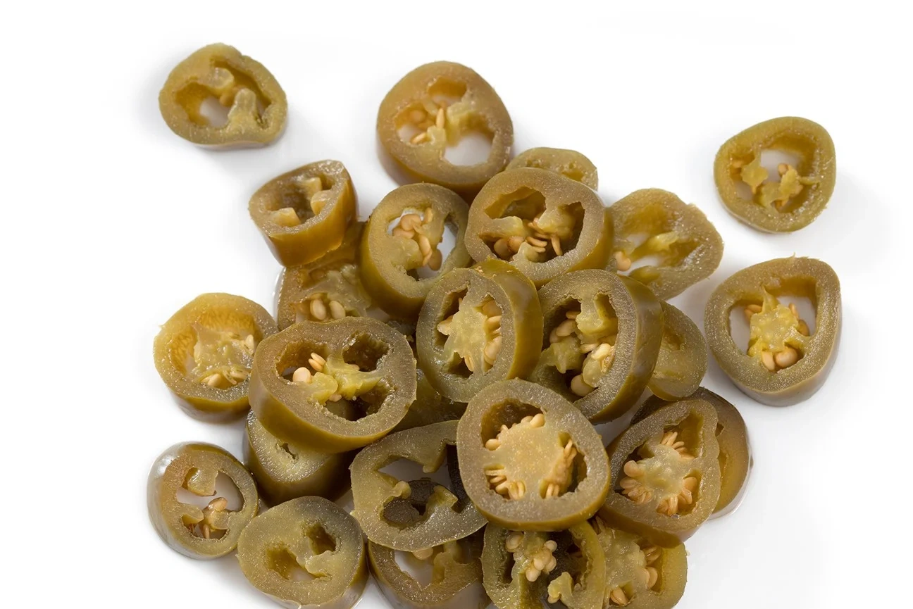 Jalapeño grön skivad