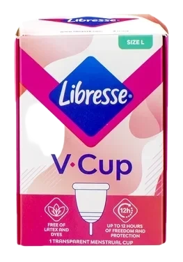 Libresse V-cup Menskopp Large