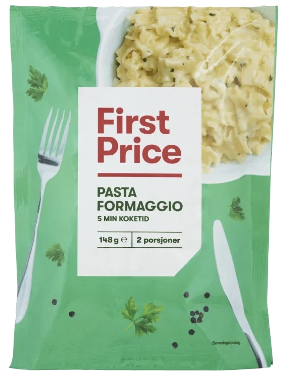 Pasta Formaggio 148g First Price