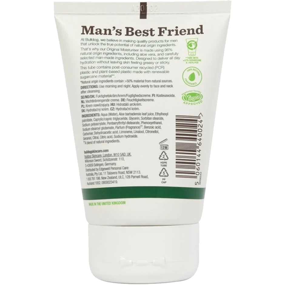 Bulldog Original Moisturiser 100 ml