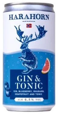 Harahorn Gin Tonic Rtd 25cl - 6,5%