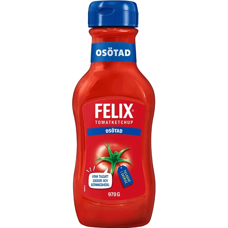 Tomatketchup Osötad