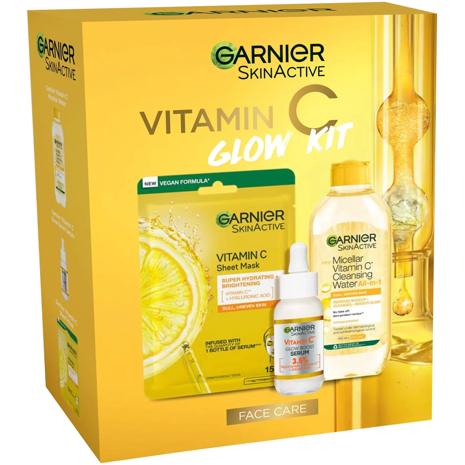 Garnier Skin Activ Vitamin C Glow Kit Gift Box