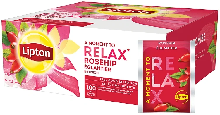 Lipton rosehip tea 250g  100bg