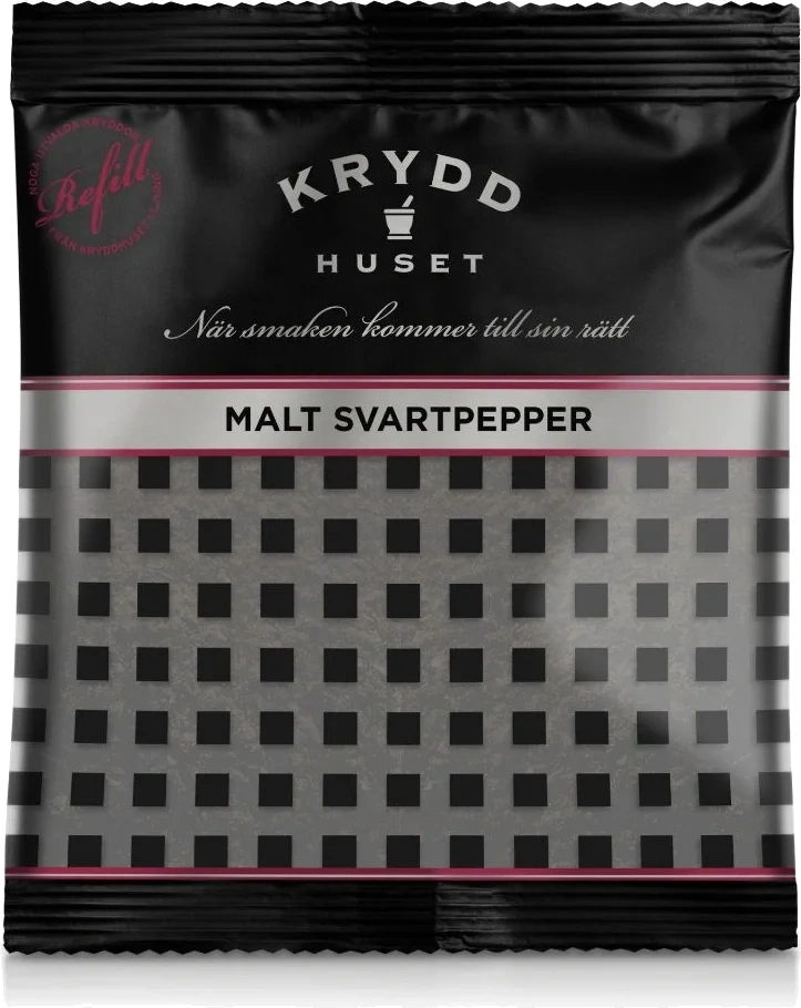 Kryddhuset Svartpepper Malt 35g