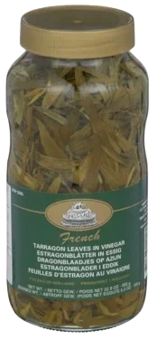 Estragonblader syltede i lake 650g