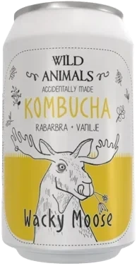 Wild Animals Kombucha Wacky Moose bx Senja Roasters