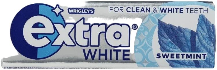 Sweet Mint Extra White Tuggummi