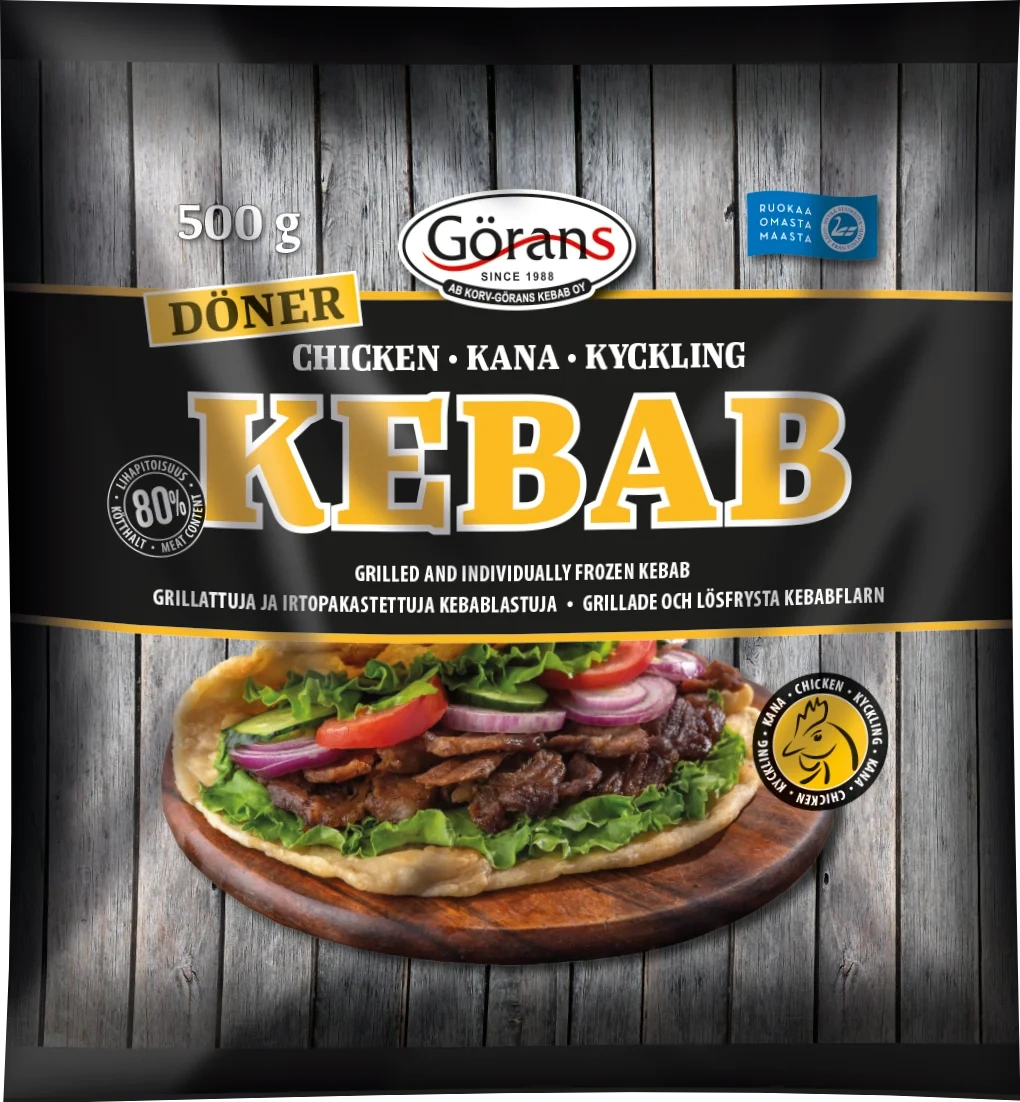DÖNER Kycklingkebab 500g